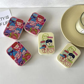 隐形眼镜盒/像鱼as662两付装