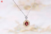 石榴石项链   镶嵌：925银镶 商品缩略图0