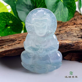 派瑞翡翠 翡翠观音 糯种 飘翠