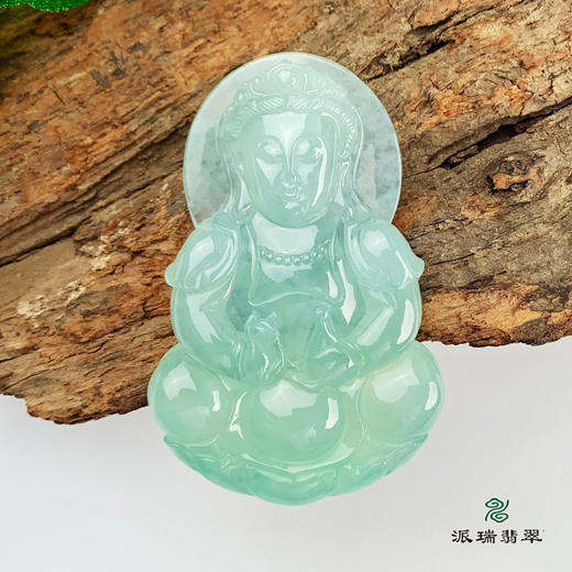 派瑞翡翠 翡翠观音 糯种 飘翠 商品图1