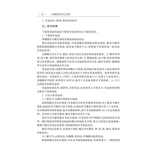 人体解剖学实习指导/普通高等学校教材/配微课视频资源/浙江大学出版社/陈伟燕 商品图4