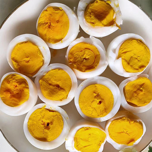 有机艾草土鸭蛋（鲜蛋）20枚/盒 商品图1