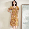 剩M/L 清新碎花2025夏季新款潮流A字裙泡泡袖连衣裙 商品缩略图2