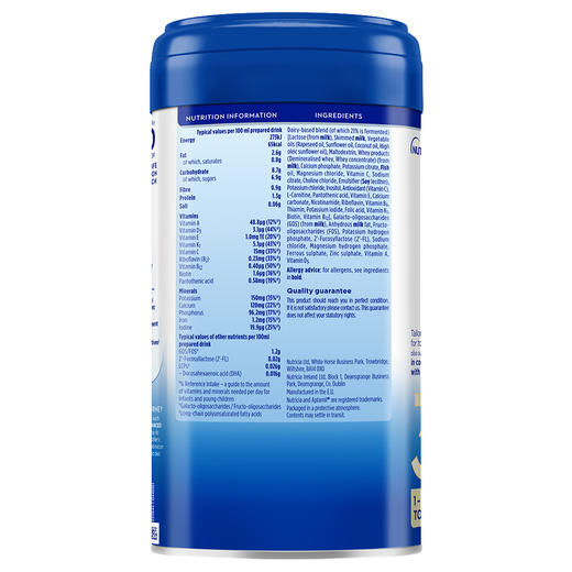 [保税区]英国 爱他美（Aptamil）白金版婴幼儿配方奶粉 3段 800g 商品图2