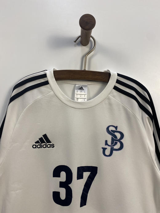 adidas 阿迪达斯 绣花 LOGO 足球球衣 （S）_SSJ(S) 商品图0