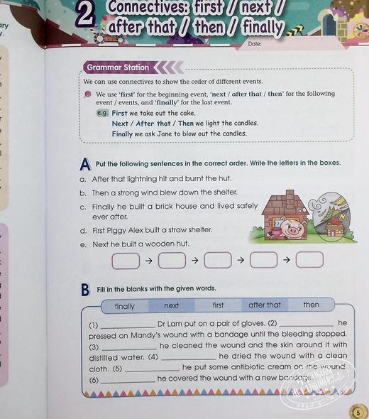 【中商原版】香港原版Athens100SeriesGrammarElect6B含答案AthensEducation出版 商品图6