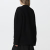 BALENCIAGA 巴黎世家 女士羊毛长袖针织开衫 黑色 696182 T1645 0100 商品缩略图1