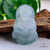 派瑞翡翠 翡翠观音 糯冰种 飘翠 商品缩略图0