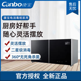 康宝（Canbo） 消毒柜家用壁挂式厨房橱柜二星级高温学校幼儿园卧式横向XDZ70-B19