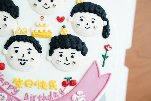 精致手绘—合家欢乐（提前2天以上预订；手绘预定后不可取消订单） 商品图3