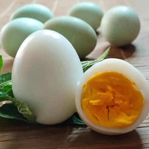 有机艾草土鸭蛋（鲜蛋）20枚/盒 商品图3