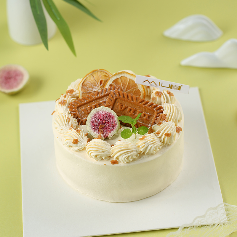 焦糖海盐珍珠奶油蛋糕