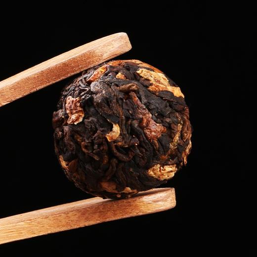 吉顺号茶叶 2019年新会陈皮普洱熟茶龙珠茶调味茶250g罐装 商品图1