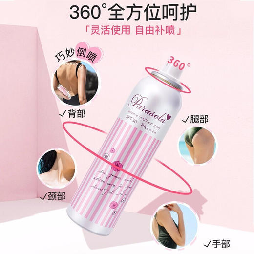 【Naris娜丽丝】 小阳伞防晒喷雾 90g 商品图2