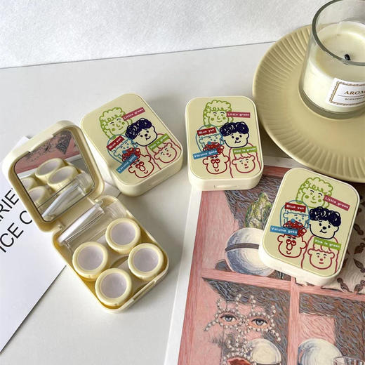 隐形眼镜盒/像鱼as662两付装 商品图3