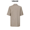 VIMAGE纬漫纪秋季新款宽松舒适帅气西装外套V1803408 商品缩略图7