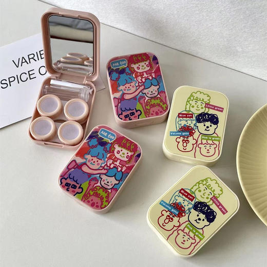 隐形眼镜盒/像鱼as662两付装 商品图1