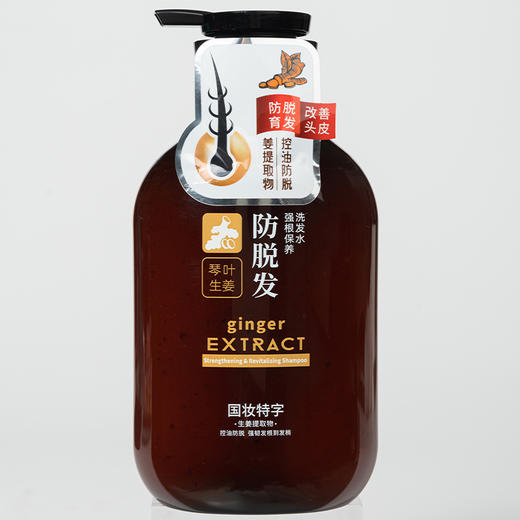 琴叶生姜防脱发强根保养洗发水500ml（231125） 商品图2
