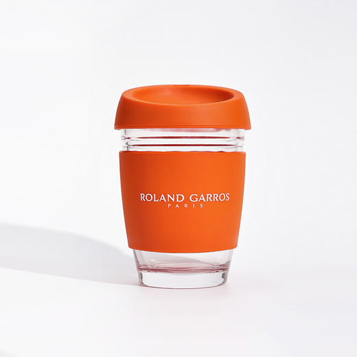 罗兰加洛斯法网新款咖啡杯玻璃随行携水杯大容量泡茶杯子 商品图3