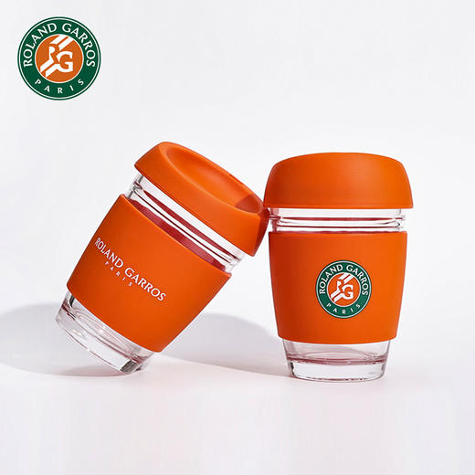 罗兰加洛斯法网新款咖啡杯玻璃随行携水杯大容量泡茶杯子 商品图1