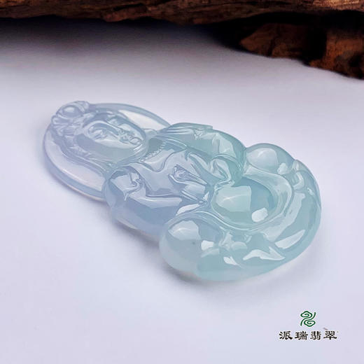 派瑞翡翠 翡翠观音 糯种 飘翠 商品图4