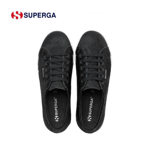 SUPERGA女鞋春夏新款马毛低帮豹纹松糕增高厚底S00CS50帆布鞋女分销 商品图4