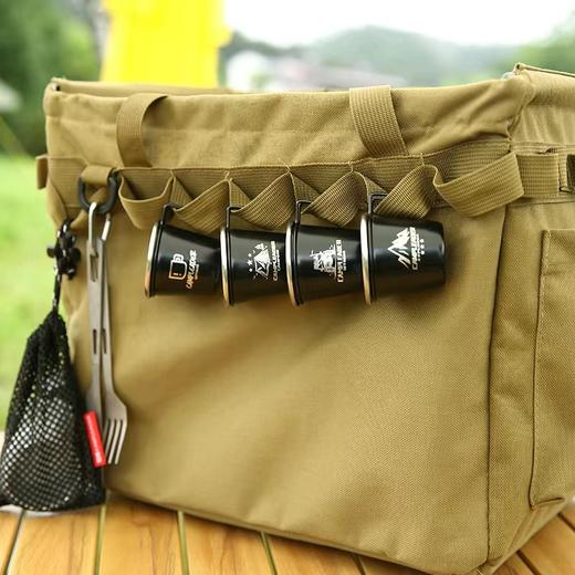 凯普露营不锈钢把手啤酒杯4件套70ml 商品图2