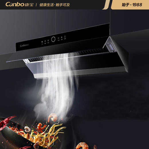 康宝（Canbo）欧式油烟 顶侧双吸 家用 厨房抽油烟 大吸力 WiFi手远程控制 自动清洗 CXW-280-AE9016（手APP控制） 商品图3