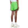 BALENCIAGA 巴黎世家  男士 Sporty B 徽标印花休闲短裤 绿色 699033 TKO48 3520 商品缩略图2
