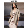 VIMAGE纬漫纪秋季新款宽松舒适帅气西装外套V1803408 商品缩略图2