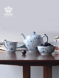 【ROYAL COPENHAGEN】皇家哥本哈根平边唐草早餐杯家用下午茶杯具套装