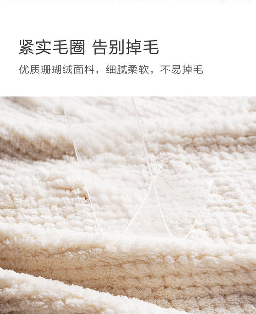 今之逸品干发帽女吸水速干擦头发毛巾包头巾加厚浴帽长发干发巾（粉色） 商品图1