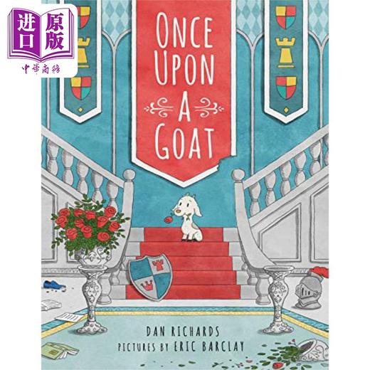 【中商原版】Eric Barclay :Once Upon a Goat 从前有只山羊 英文读本 商品图0
