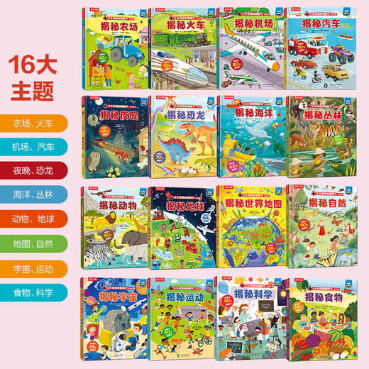 【常青藤爸爸】乐乐趣揭秘翻翻书低幼版第一辑~第四辑 商品图1