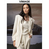 VIMAGE纬漫纪秋季新款女装时尚通勤百搭显瘦干练西装外套女V1803401 商品缩略图3