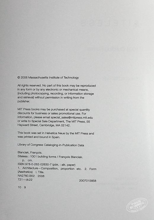 【中商原版】无定所：1001种建筑形式 英文原版 英文版 Siteless: 1001 Building Forms Francois Blanciak 艺术设计 建筑 商品图4