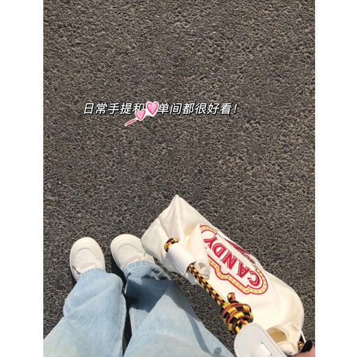春夏百搭日本小众潮牌质感帆布大容量托特包时尚刺绣单肩包腋下包 商品图4
