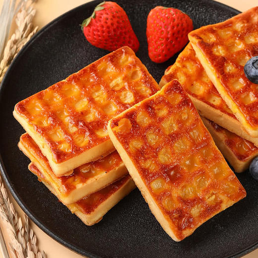 聚便利 X 山姆 Member's Mark 岩烧芝士华夫饼（烘烤类糕点）36g*1袋 商品图5