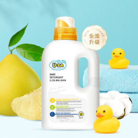 Sanita U-ZA 进口婴幼儿专用洗衣液 植物专利配方 浓缩配方 1500ml