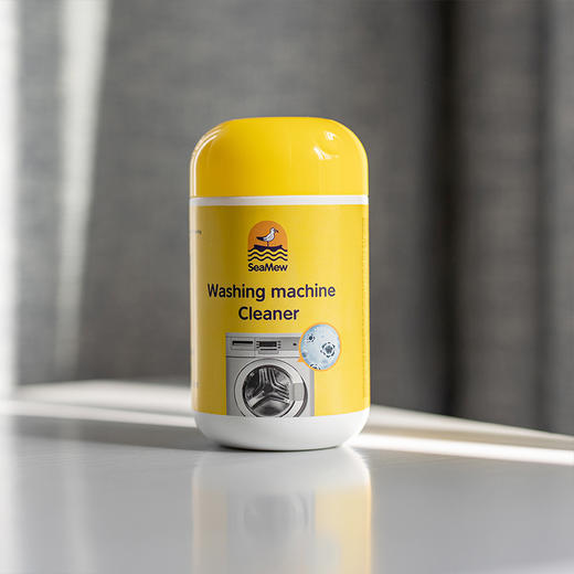 【光亮如新】SeaMew海鸥妈妈次氯酸祛螨洗衣机清洁泡泡 靶向分解 充分溶解无残留清洁保养二合一 500g/瓶 商品图2