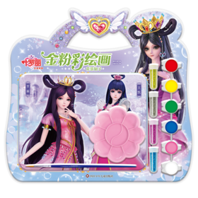 花蕾仙子/叶罗丽金粉彩绘画