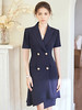 艾尚臣职业连衣裙女高端职场通勤气质工作服正装裙子短袖西装裙夏 商品缩略图1