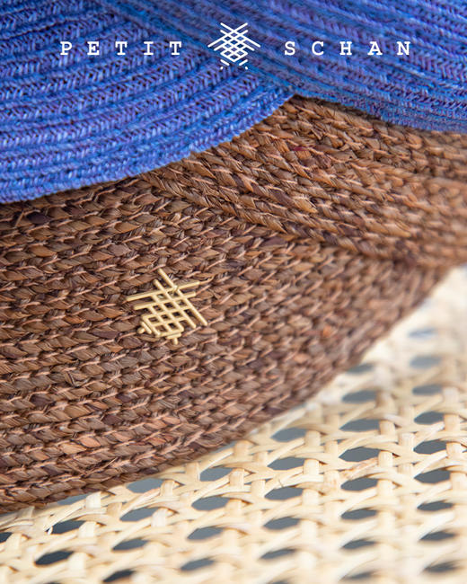 PETIT SCHAN小闪 #039 smiling cap 笑脸帽  进口拉菲草辫发箍空顶帽女防晒遮阳防紫外线帽子 商品图7