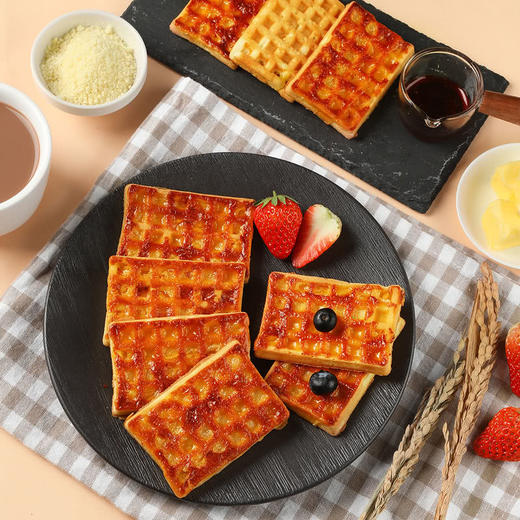 聚便利 X 山姆 Member's Mark 岩烧芝士华夫饼（烘烤类糕点）36g*1袋 商品图2