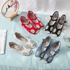 夏牛筋厚底小坡跟民族风韵绣花凉鞋  TH-412-刺猬 商品缩略图2