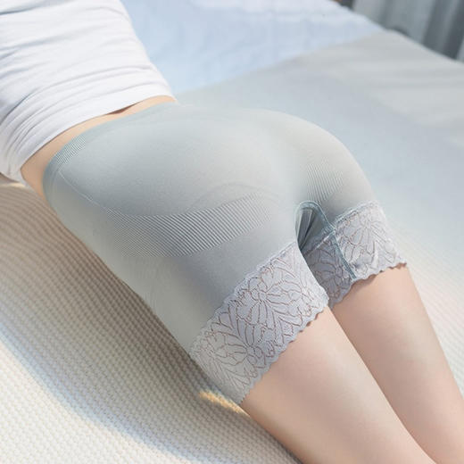 蕾丝安全裤女夏季防走光不卷边宽松无痕可外穿白色打底裤薄款短裤 商品图2