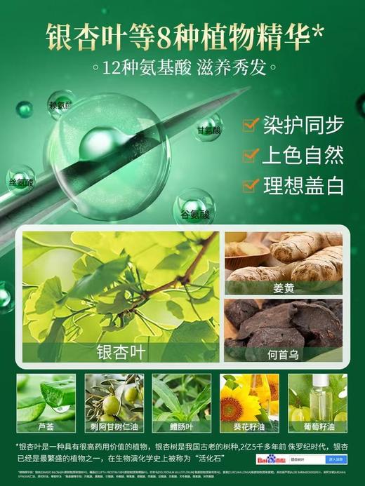 【遮白发】多爱一洗黑染发剂 植物无刺激 自己在家染 中老年人染发露 商品图2