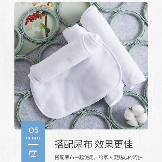 纯棉隔尿裤成人尿布裤防水可洗中老年人防漏安心裤失禁尿不湿尿裤 商品图7