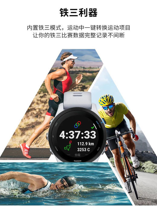 Garmin佳明Forerunner255音乐跑步游泳血氧心率运动手表 商品图14