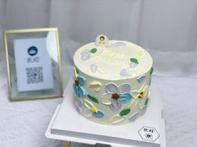 五彩缤纷裱花韩式蛋糕